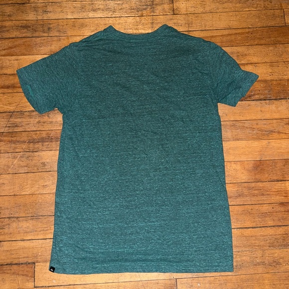 Quick Silver Teal Cotton T-Shirt - Picture 2 of 3